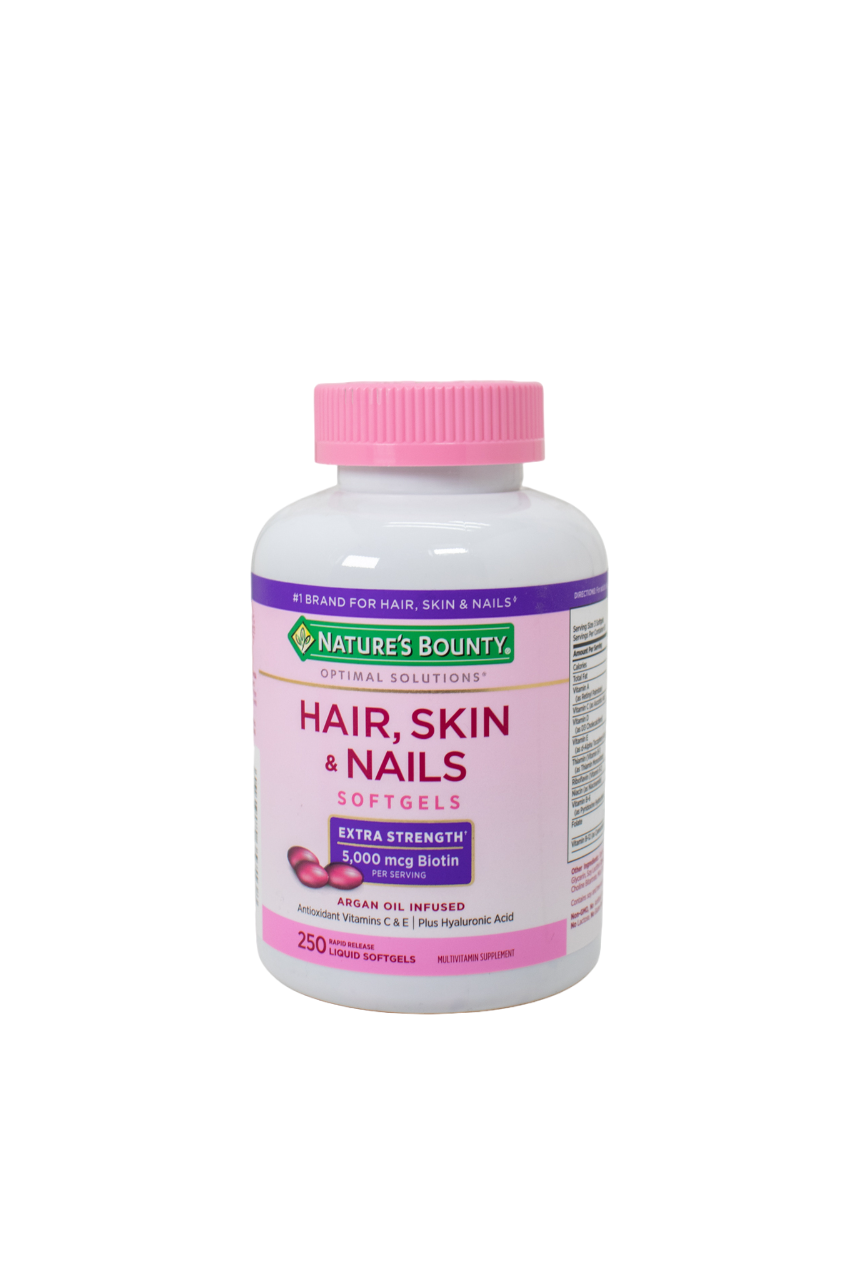 Vitaminas para Cabello, piel & uñas NATURE´S BOUNTY Hair, Skin & Nails